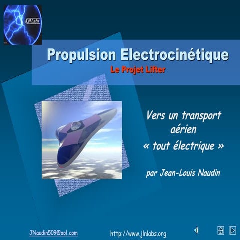 Le Projet LIFTER (full slides in french)