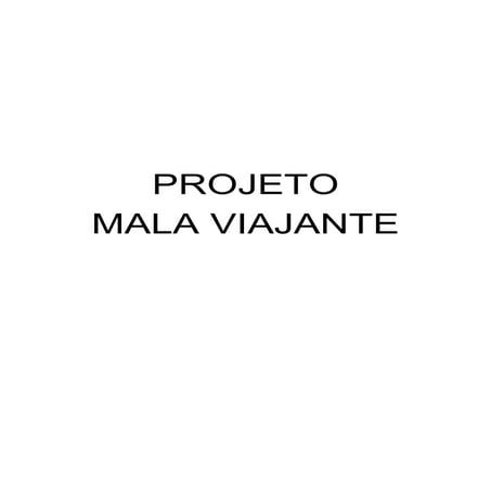 Projeto Mala Viajante