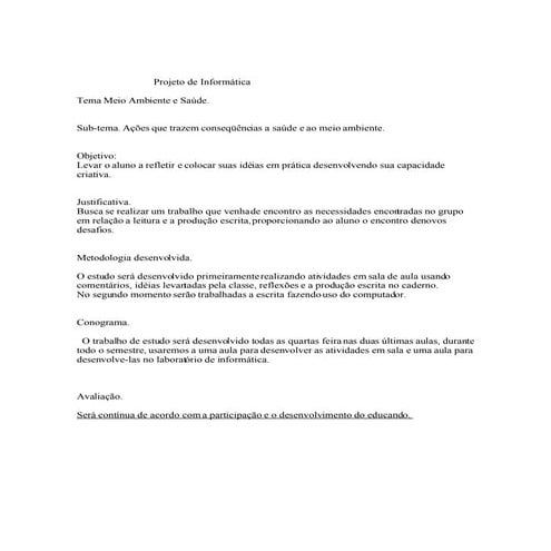 Modelo mapa de risco | PDF