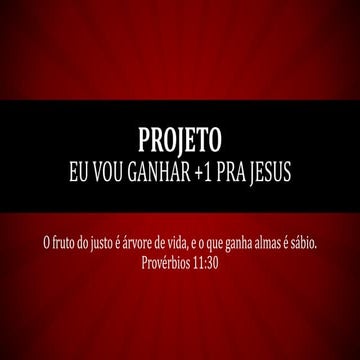Projeto +1 pra Jesus