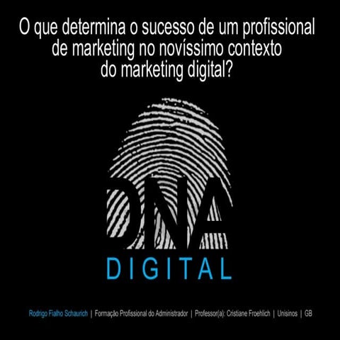 Marketing Digital: As competências do profissional de marketing para atuar no...