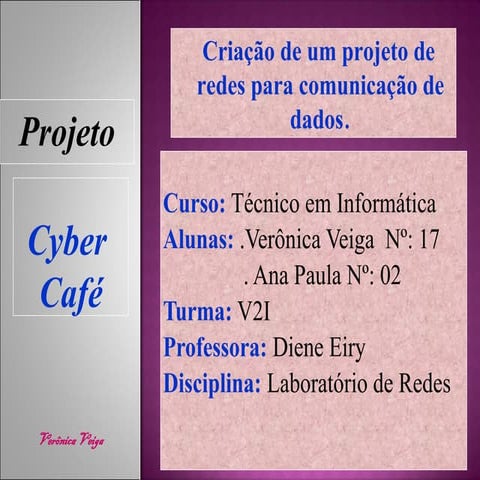 Projeto: Montagem de uma rede local 