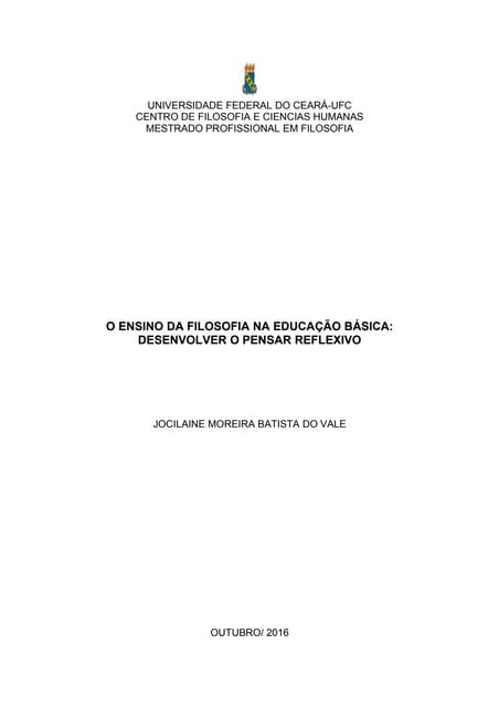 Projeto de Dissertação de Mestrado ...