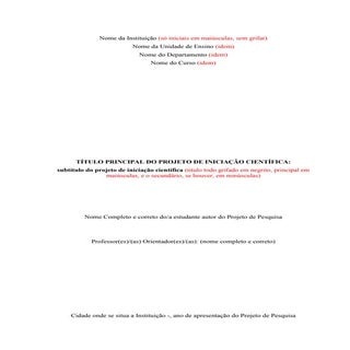 Projeto de pesquisa   exemplo 2013 2