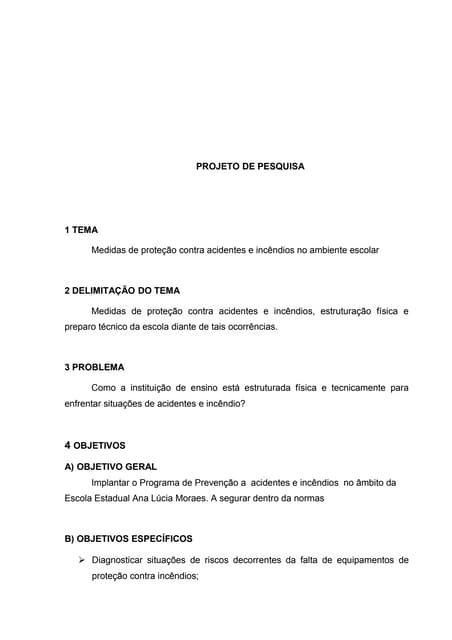 Projeto de pesquisaii p email