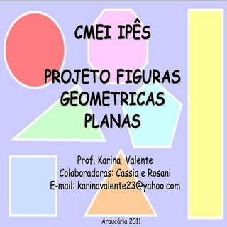 Projeto figuras geometricas planas 2