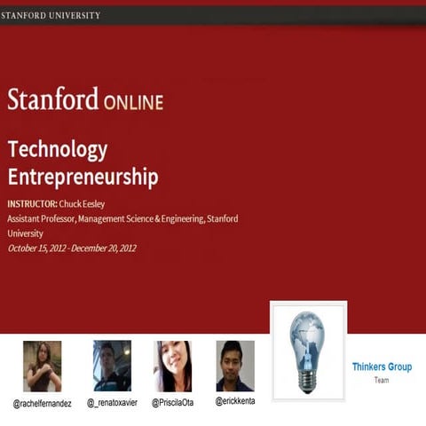 Project Queen Tea - Stanford University 