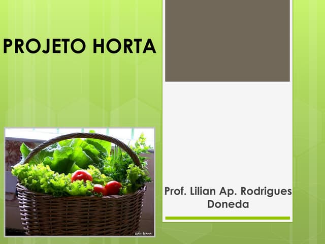 Projeto horta