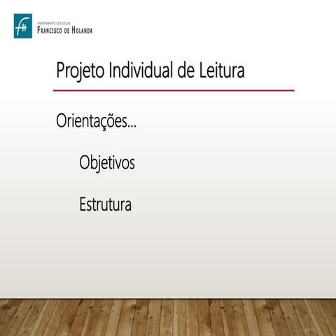 Projeto individual de leitura