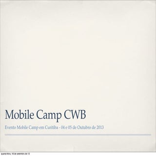 Projeto Mobile Camp 