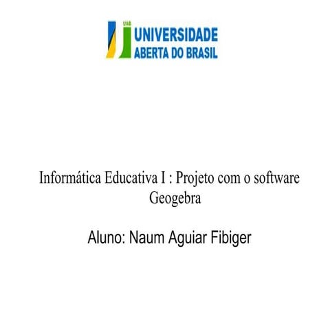 Aula geogebra | PPTX