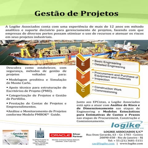 Gestão de Projetos EPC