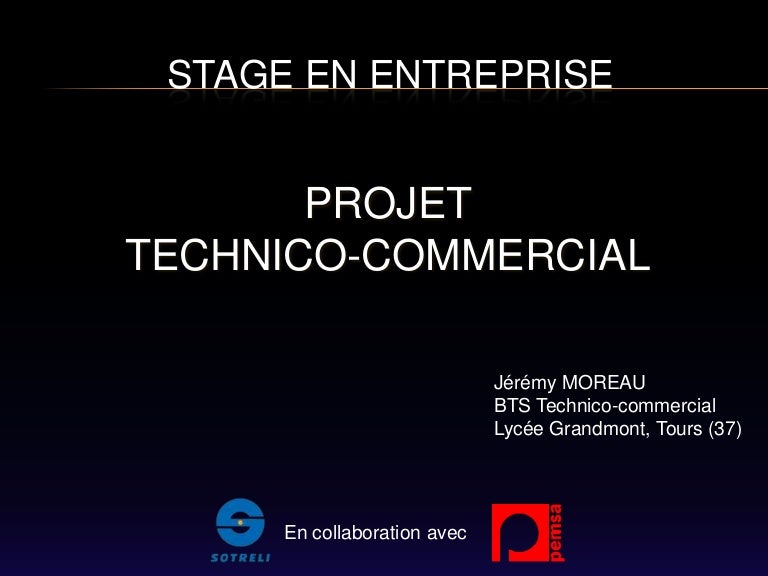 Exemple Projet Commercial Bts Nrc Exemple Projet Commercial Bts Nrc