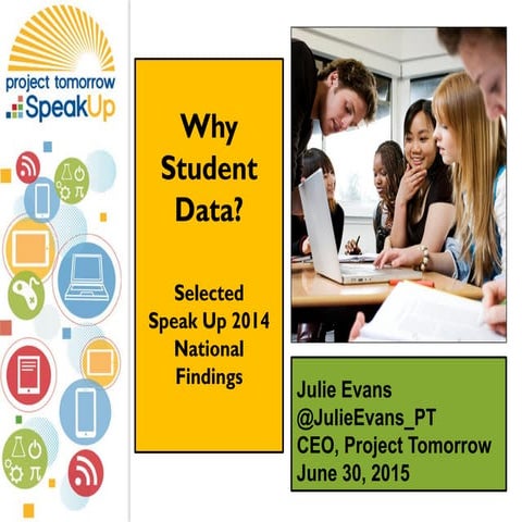 Why Student Data? (ISTE 2015)