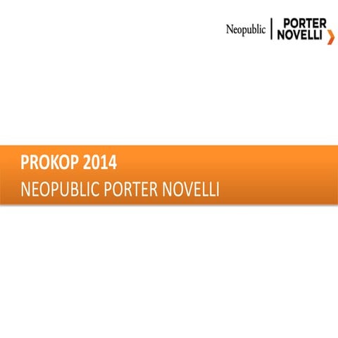 Neopublic Porter Novelli Prokop 2014 