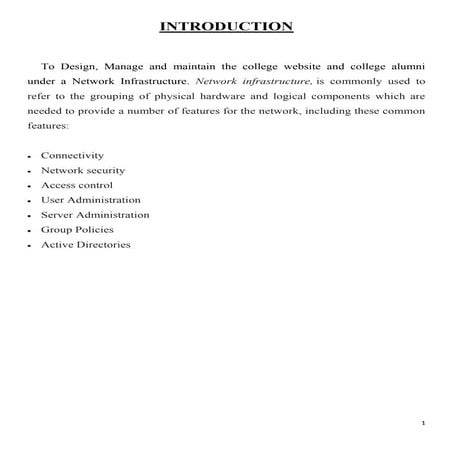 Pro lab synopsis (body)