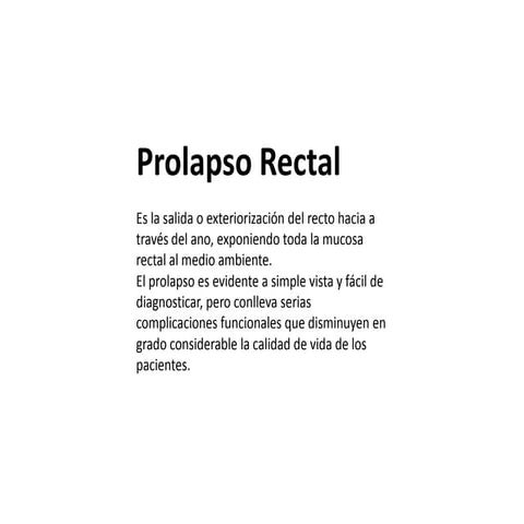 Prolapso PPT