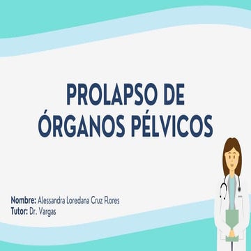 Prolapso de Órganos Pélvicos (POP) | PPTX