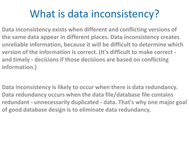 Datawarehousing Terminology