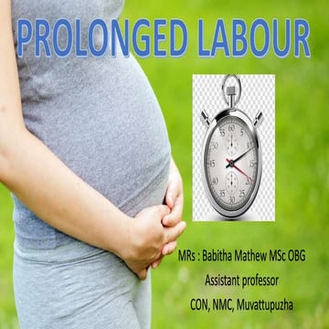 Prolonged labour
