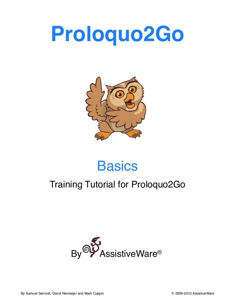 proloquo tutorial proloquo tutorial