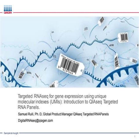 Targeted RNAseq for Gene Expression Using Unique Molecular Indexes (UMIs): In...