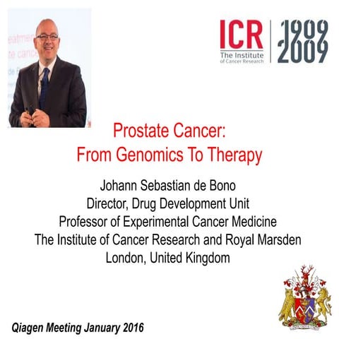 Translational Genomics and Prostate Cancer: Meet the NGS Experts Series Part 2