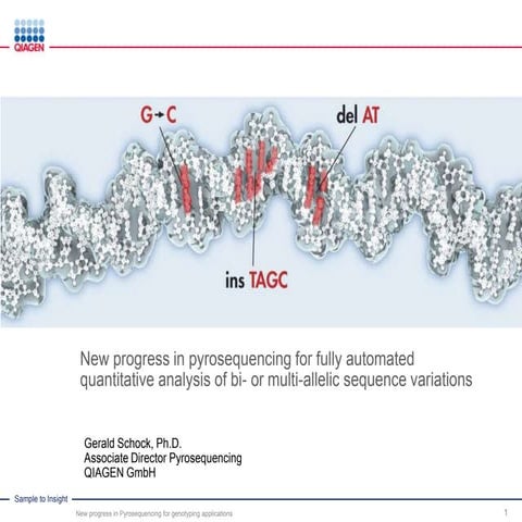 New Progress in Pyrosequencing for Automated Quantitative Analysis of Bi- or ...