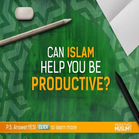 Book Trailer - The Productive Muslim: Where Faith Meets Productivity