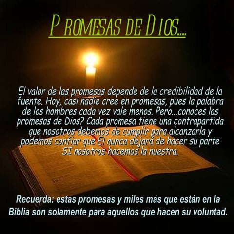 Promesas de dios