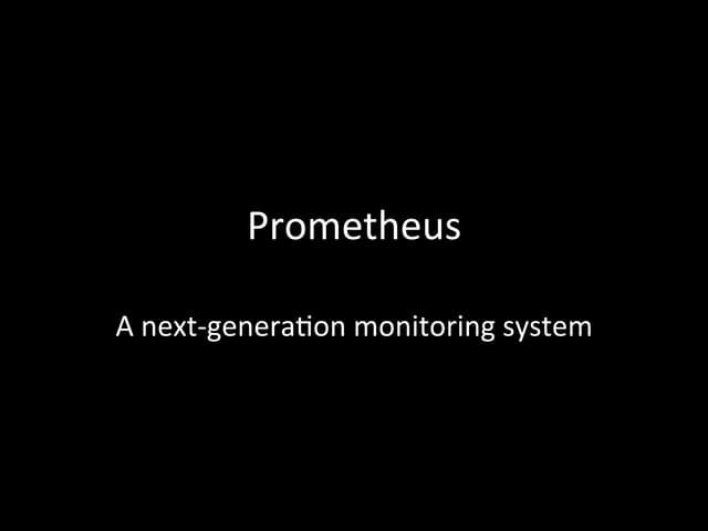 Prometheus