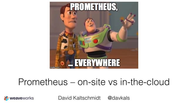 Prometheus as a Service PPT Prometheus as a Service PPT