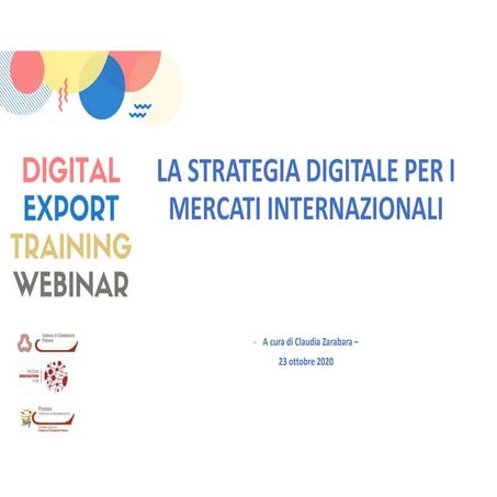 Digital Export - Il Web e Social per l'export