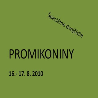 Promikoniny 16. - 18. 8.