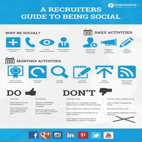 A Recruiters Guide to Being Social
