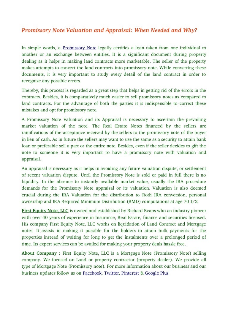 mortgage promissory note