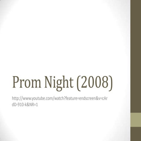 Prom night (2008)