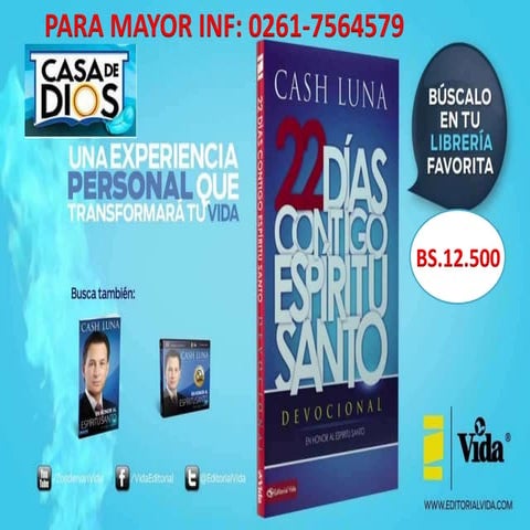 Promo 22 dias contigo redes