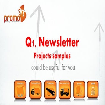 Promo art newsletter