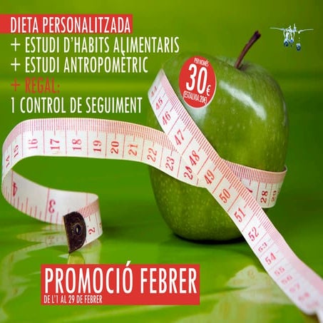 Promoció dieta personalitzada