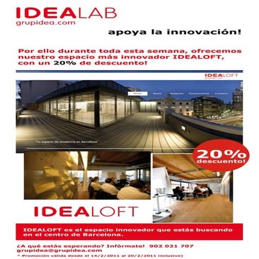 Promoción IDEALOFT