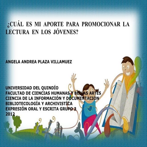 Promocionando la lectura