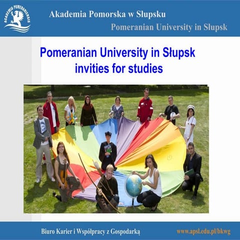 Promocja za granicą erasmus presentation