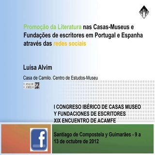 Promoção da Literatura nas Casas-Mu...