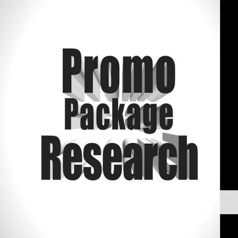 Promo package research
