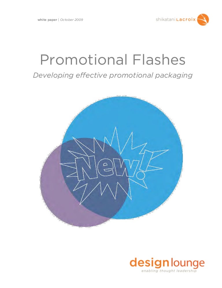 Optimizing Promotional Flashes