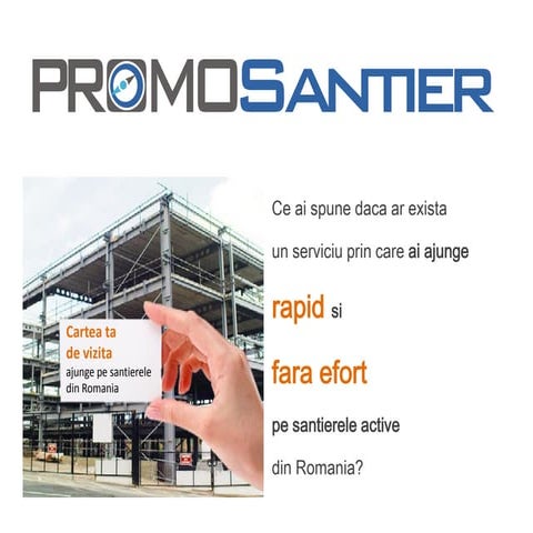 Promosantier 2014 - Promovare pe santiere active 