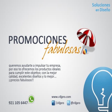 Promos julio c4j
