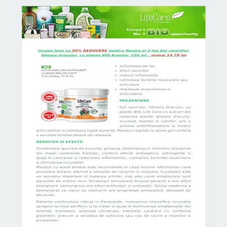 Profita de 42% REDUCERE pentru fiecare al 2-lea Magic Roll, cu plante ...