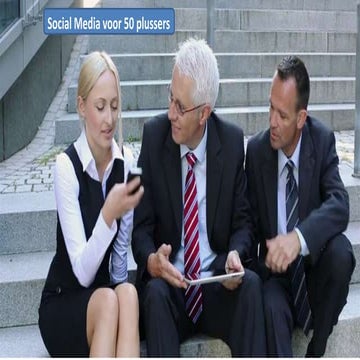 Social Media voor 50 plussers